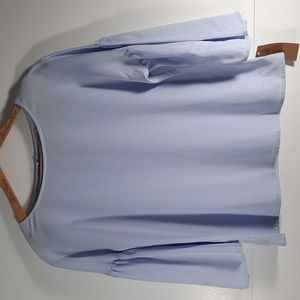 NWT CREMIEUX SUNRISE SUNSET blouse Sz XS